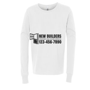 BELLA + CANVAS Youth Long Sleeve Jersey Tee Thumbnail