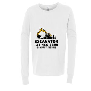 BELLA + CANVAS Youth Long Sleeve Jersey Tee Thumbnail