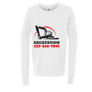 BELLA + CANVAS Youth Long Sleeve Jersey Tee Thumbnail