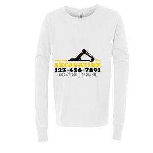 BELLA + CANVAS Youth Long Sleeve Jersey Tee Thumbnail