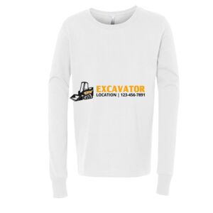 BELLA + CANVAS Youth Long Sleeve Jersey Tee Thumbnail