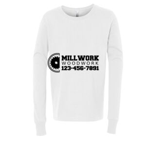 BELLA + CANVAS Youth Long Sleeve Jersey Tee Thumbnail