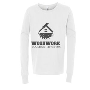 BELLA + CANVAS Youth Long Sleeve Jersey Tee Thumbnail