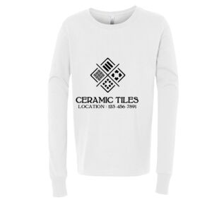 BELLA + CANVAS Youth Long Sleeve Jersey Tee Thumbnail