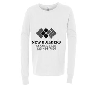 BELLA + CANVAS Youth Long Sleeve Jersey Tee Thumbnail