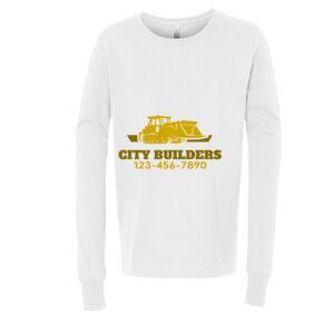 BELLA + CANVAS Youth Long Sleeve Jersey Tee Thumbnail