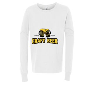 BELLA + CANVAS Youth Long Sleeve Jersey Tee Thumbnail