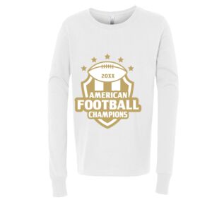 BELLA + CANVAS Youth Long Sleeve Jersey Tee Thumbnail