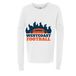 BELLA + CANVAS Youth Long Sleeve Jersey Tee Thumbnail