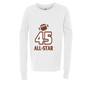 BELLA + CANVAS Youth Long Sleeve Jersey Tee Thumbnail