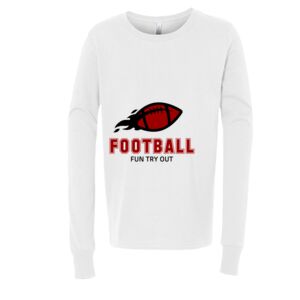 BELLA + CANVAS Youth Long Sleeve Jersey Tee Thumbnail