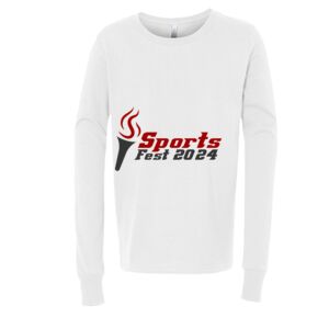 BELLA + CANVAS Youth Long Sleeve Jersey Tee Thumbnail