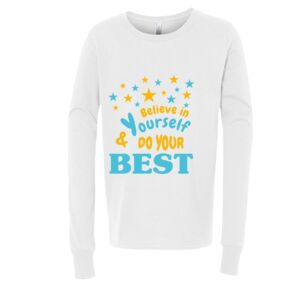 BELLA + CANVAS Youth Long Sleeve Jersey Tee Thumbnail