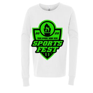 BELLA + CANVAS Youth Long Sleeve Jersey Tee Thumbnail