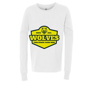 BELLA + CANVAS Youth Long Sleeve Jersey Tee Thumbnail