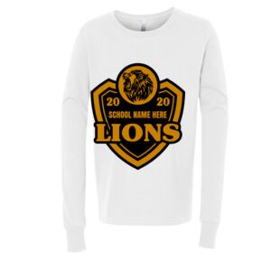 BELLA + CANVAS Youth Long Sleeve Jersey Tee Thumbnail