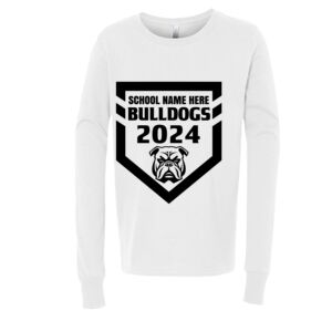 BELLA + CANVAS Youth Long Sleeve Jersey Tee Thumbnail