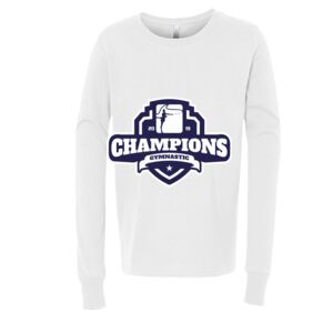 BELLA + CANVAS Youth Long Sleeve Jersey Tee Thumbnail