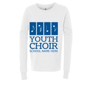 BELLA + CANVAS Youth Long Sleeve Jersey Tee Thumbnail