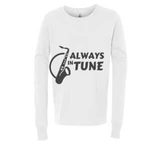 BELLA + CANVAS Youth Long Sleeve Jersey Tee Thumbnail