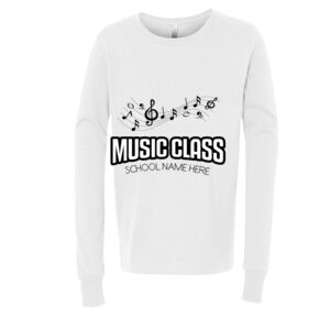 BELLA + CANVAS Youth Long Sleeve Jersey Tee Thumbnail