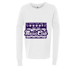 BELLA + CANVAS Youth Long Sleeve Jersey Tee Thumbnail