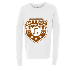 BELLA + CANVAS Youth Long Sleeve Jersey Tee Thumbnail