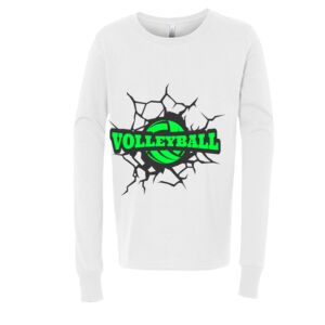 BELLA + CANVAS Youth Long Sleeve Jersey Tee Thumbnail