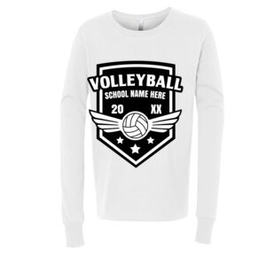 BELLA + CANVAS Youth Long Sleeve Jersey Tee Thumbnail