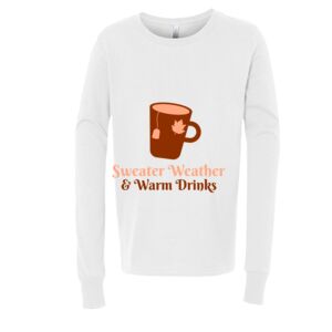 BELLA + CANVAS Youth Long Sleeve Jersey Tee Thumbnail