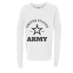 BELLA + CANVAS Youth Long Sleeve Jersey Tee Thumbnail