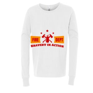 BELLA + CANVAS Youth Long Sleeve Jersey Tee Thumbnail