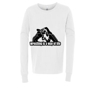 BELLA + CANVAS Youth Long Sleeve Jersey Tee Thumbnail