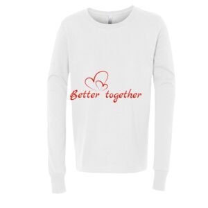 BELLA + CANVAS Youth Long Sleeve Jersey Tee Thumbnail