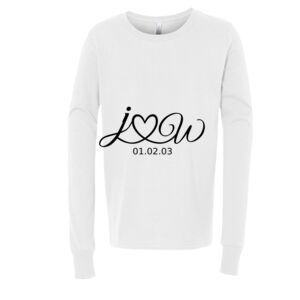 BELLA + CANVAS Youth Long Sleeve Jersey Tee Thumbnail
