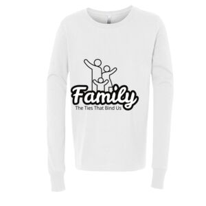 BELLA + CANVAS Youth Long Sleeve Jersey Tee Thumbnail
