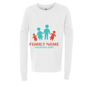 BELLA + CANVAS Youth Long Sleeve Jersey Tee Thumbnail