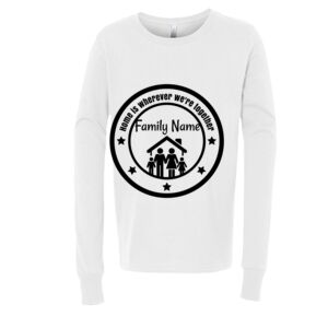BELLA + CANVAS Youth Long Sleeve Jersey Tee Thumbnail