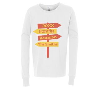 BELLA + CANVAS Youth Long Sleeve Jersey Tee Thumbnail