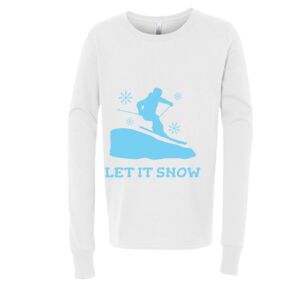 BELLA + CANVAS Youth Long Sleeve Jersey Tee Thumbnail