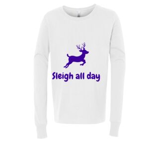 BELLA + CANVAS Youth Long Sleeve Jersey Tee Thumbnail