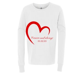 BELLA + CANVAS Youth Long Sleeve Jersey Tee Thumbnail