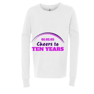 BELLA + CANVAS Youth Long Sleeve Jersey Tee Thumbnail