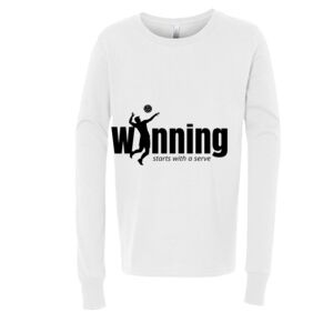 BELLA + CANVAS Youth Long Sleeve Jersey Tee Thumbnail