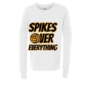 BELLA + CANVAS Youth Long Sleeve Jersey Tee Thumbnail