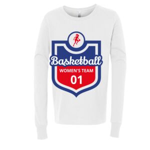 BELLA + CANVAS Youth Long Sleeve Jersey Tee Thumbnail
