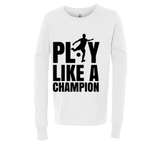 BELLA + CANVAS Youth Long Sleeve Jersey Tee Thumbnail