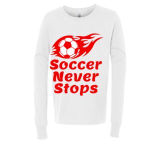 BELLA + CANVAS Youth Long Sleeve Jersey Tee Thumbnail