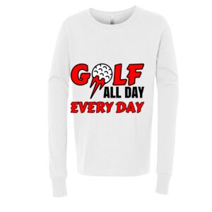 BELLA + CANVAS Youth Long Sleeve Jersey Tee Thumbnail