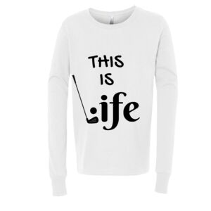 BELLA + CANVAS Youth Long Sleeve Jersey Tee Thumbnail